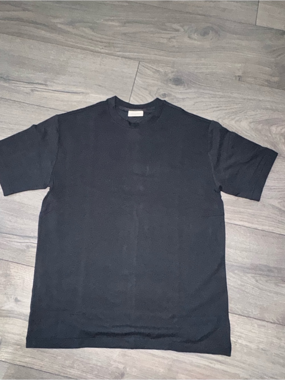 Luxe Terry Tee - Onyx Short Sleeve Tee - Small - Picture 3 of 3